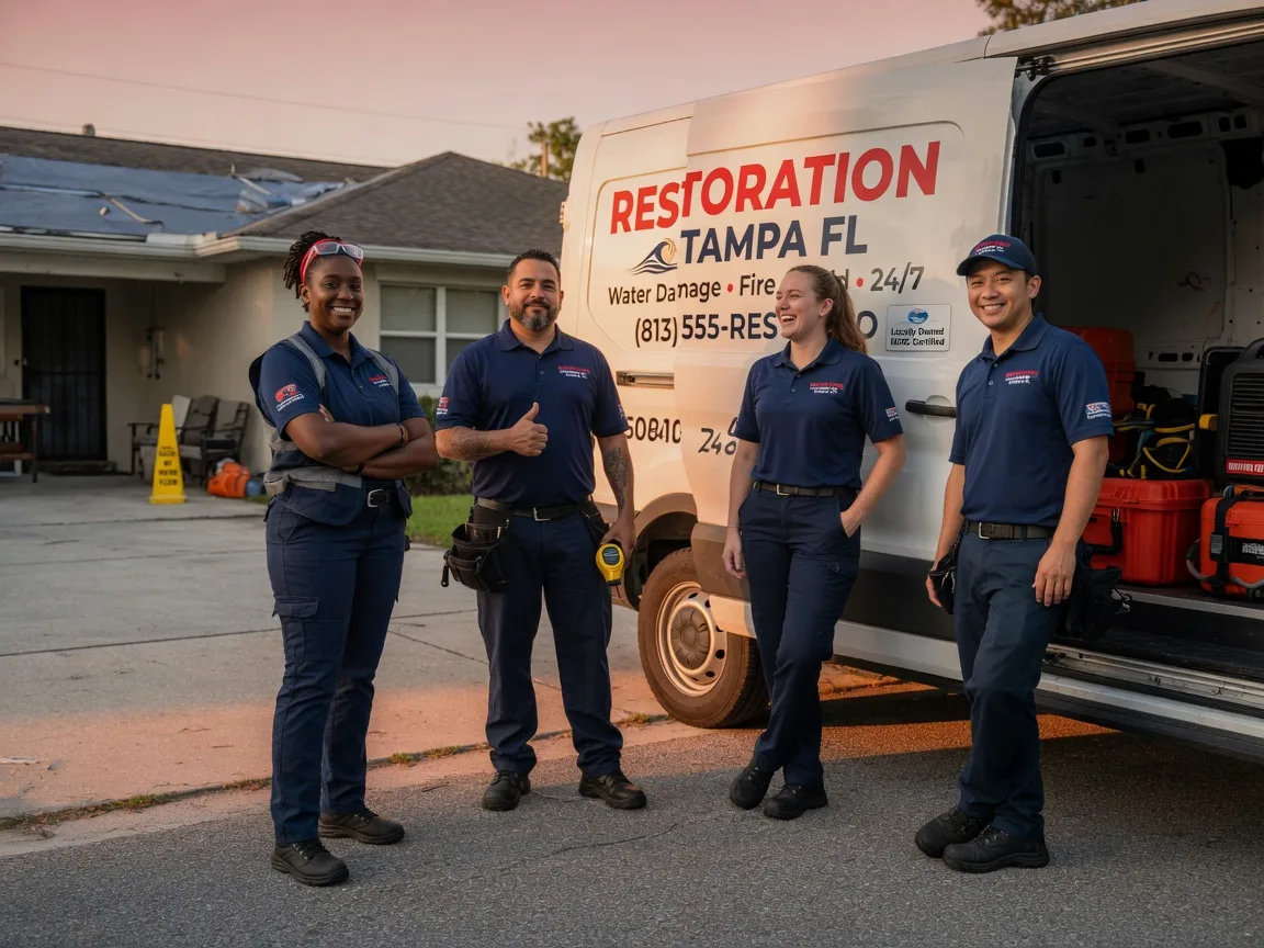 Water Damage Restoration company in Plover, IA